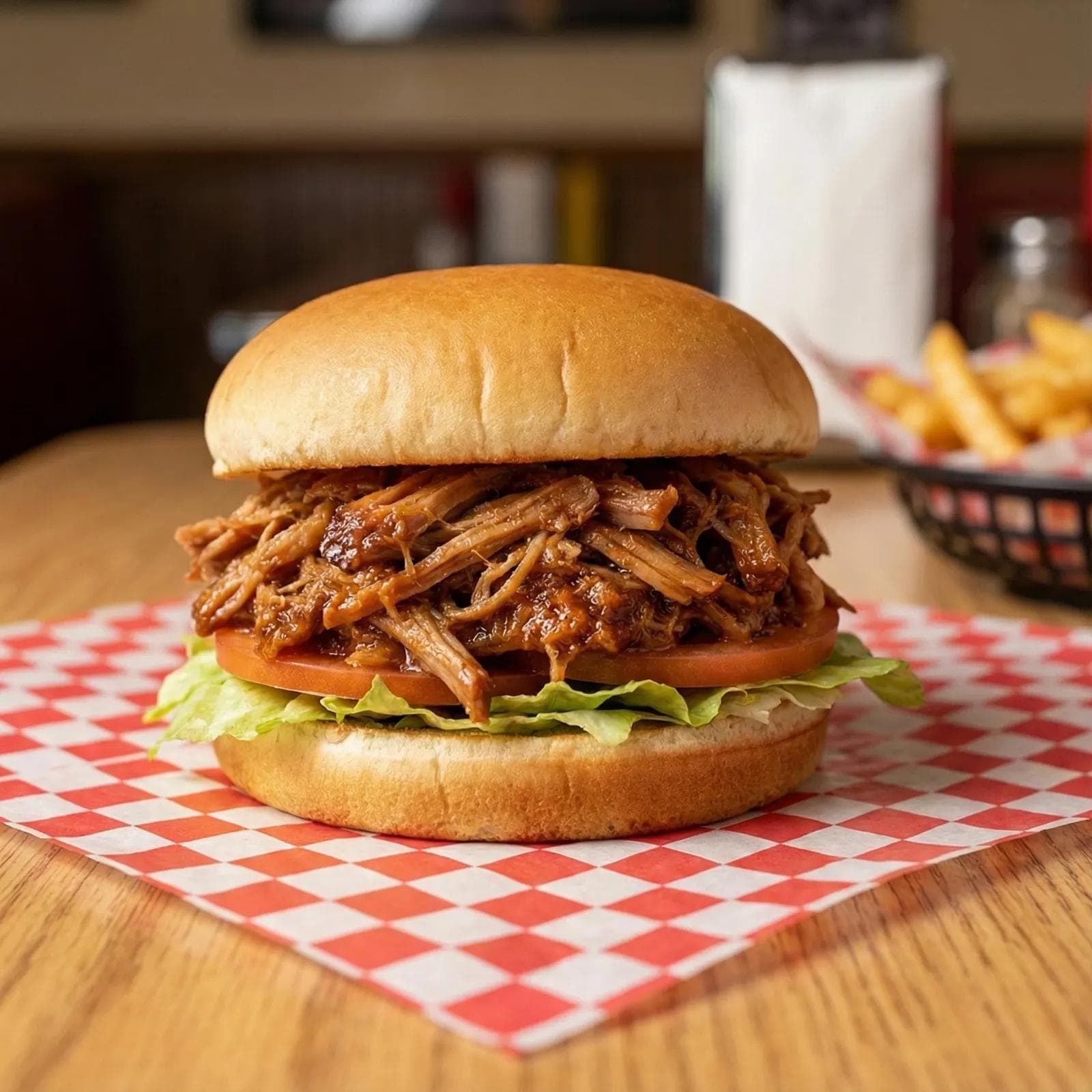 Pulled Pork Burger